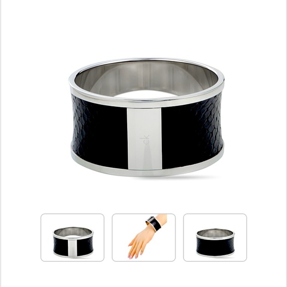 Calvin Klein Jewelry - Calvin Klein NWT Spellbound Stainless Steel  Python Bangle Bracelet